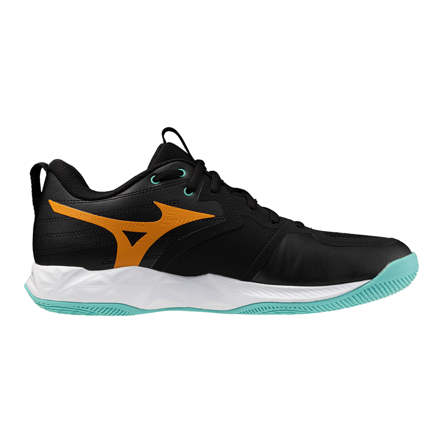 Mizuno WAVE MOMENTUM PRO Black/Tangelo/Ice Green